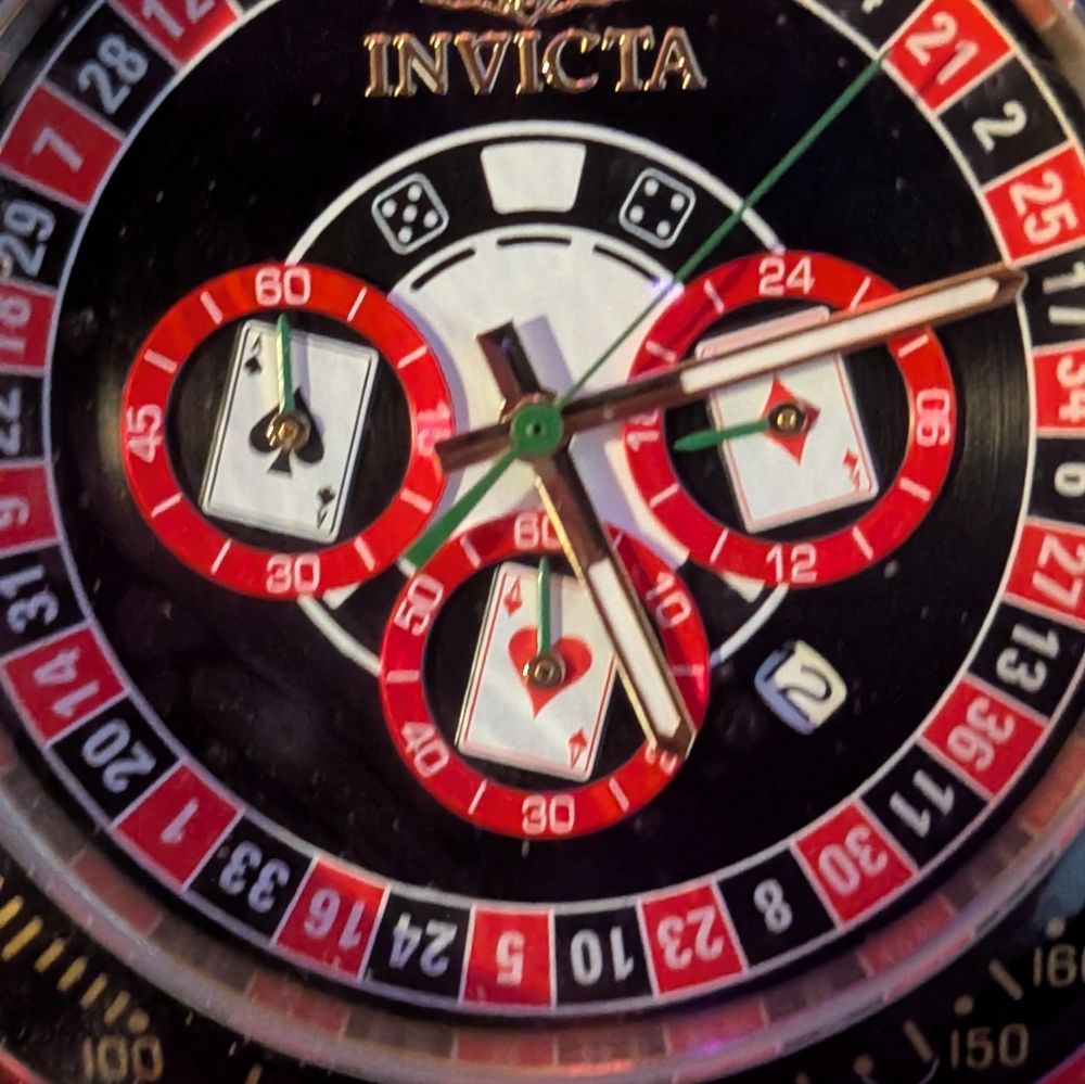 Invicta Roulette Gambling Watch - Picture 4 of 6